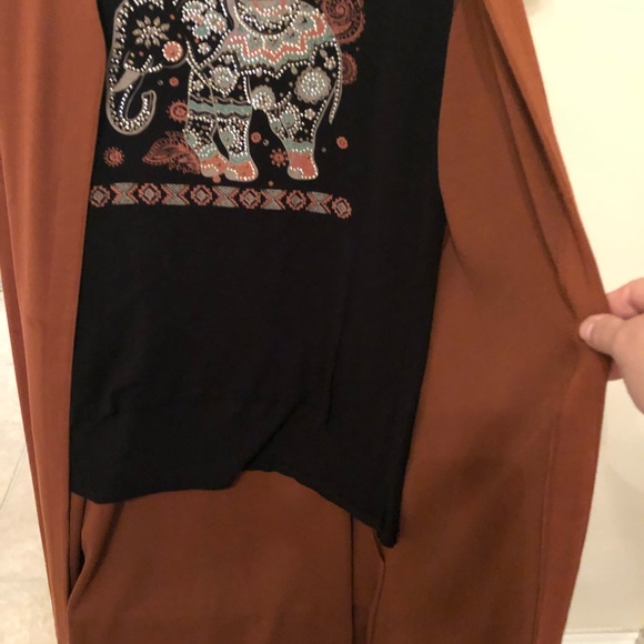 Rust Maxi vest 1X - Picture 4 of 4